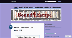 Desktop Screenshot of bound4escape.com